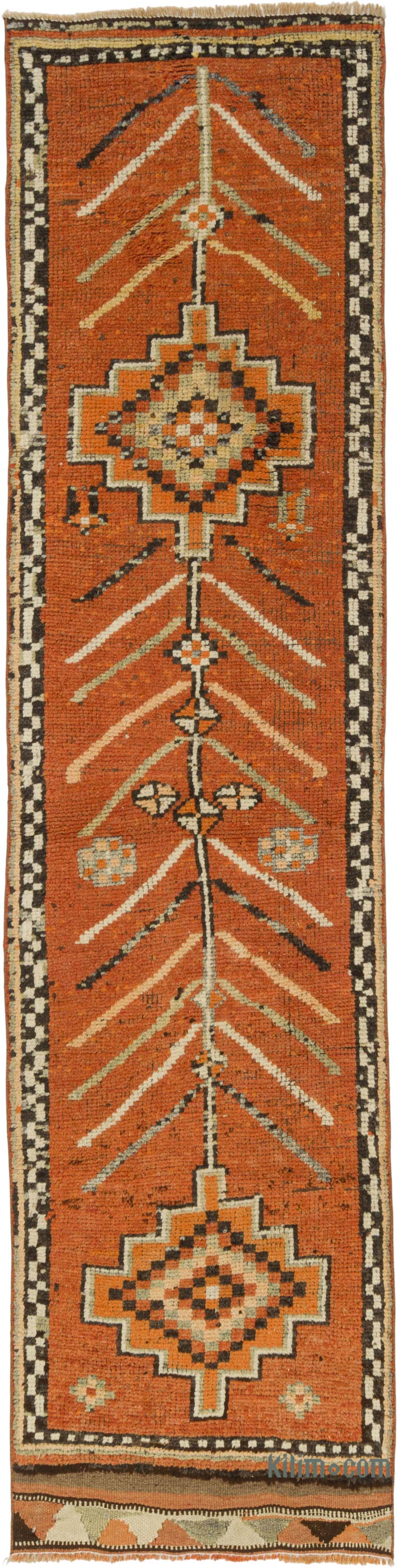 Alfombra Vintage de pasillo - 81 cm x 327 cm - K0085492