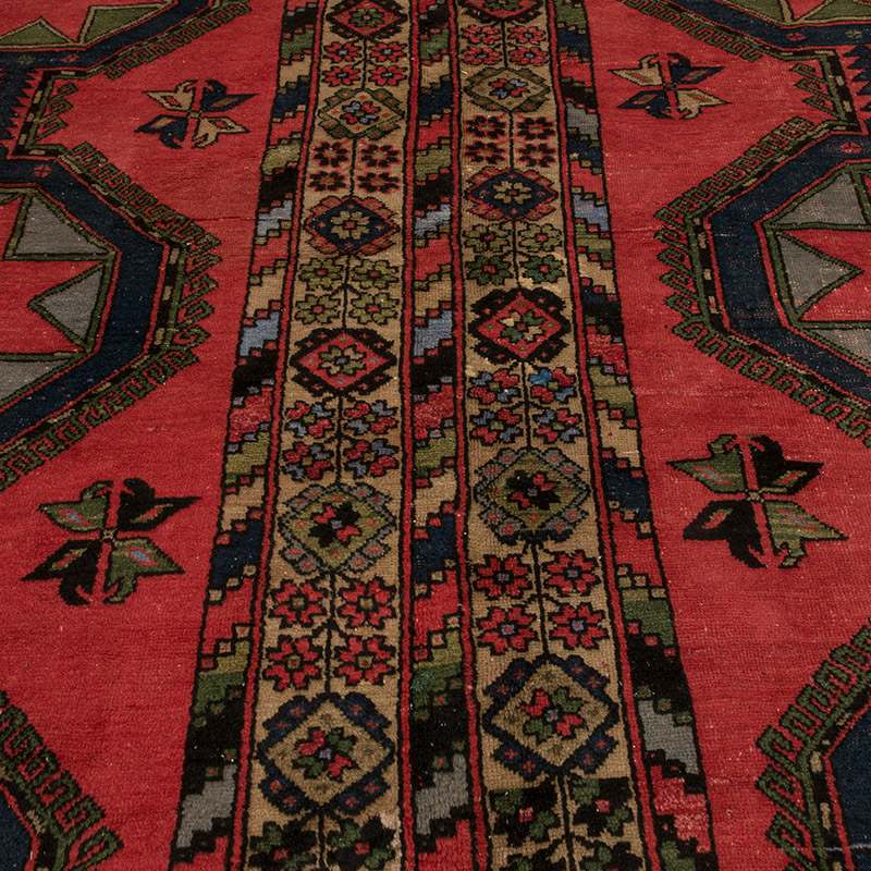 Alfombra Vintage Turca Anudada a Mano - 304 cm x 388 cm - K0085494