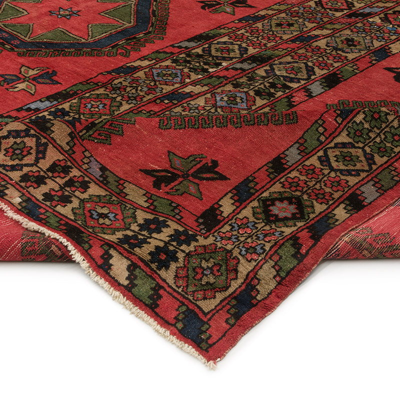 Alfombra Vintage Turca Anudada a Mano - 304 cm x 388 cm - K0085494
