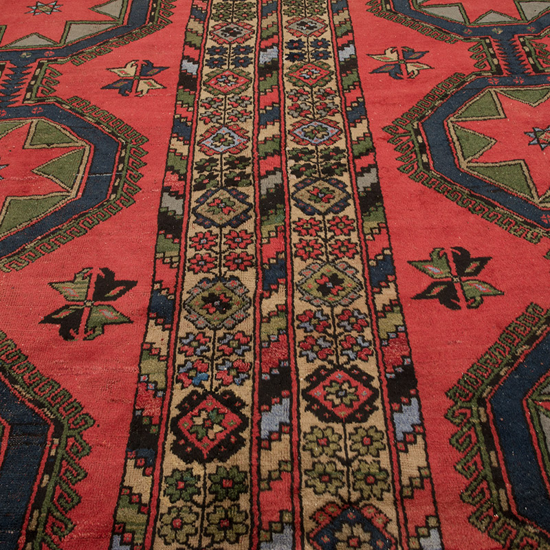 Alfombra Vintage Turca Anudada a Mano - 304 cm x 388 cm - K0085494