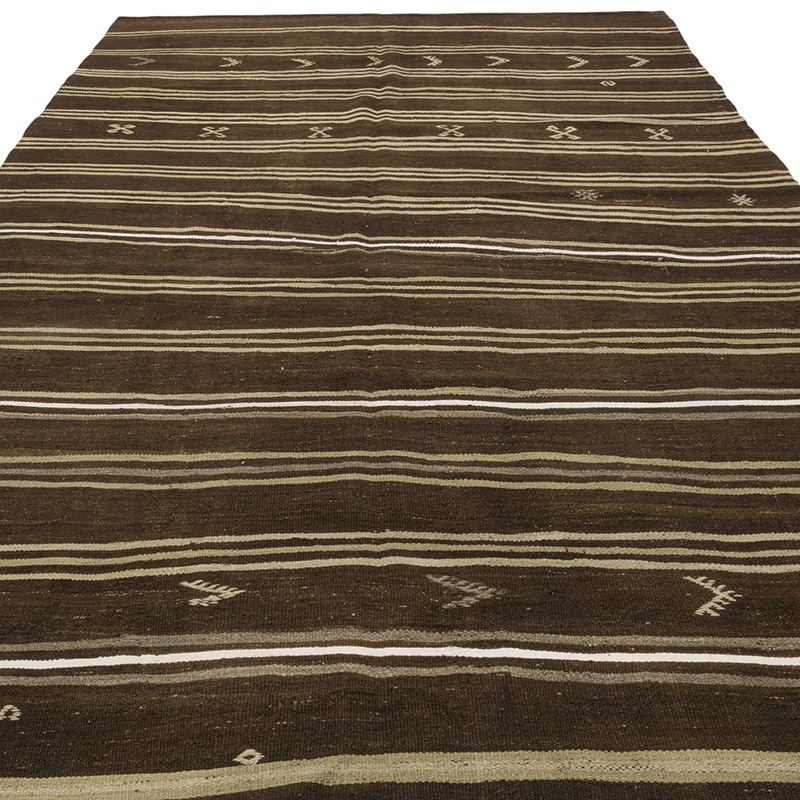 Alfombra Vintage Anatolian Kilim - 197 cm x 366 cm - K0085495