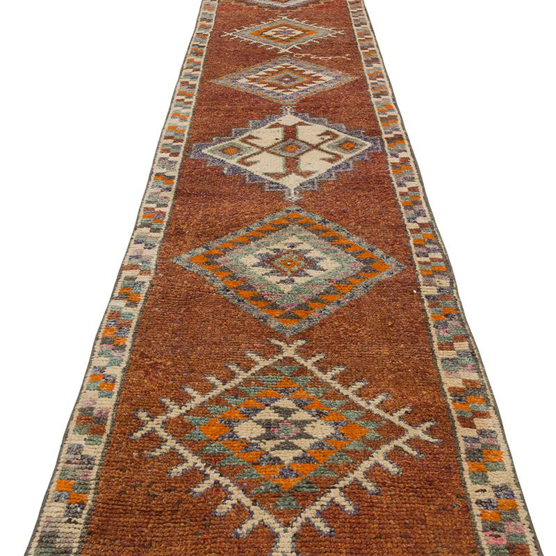 Vintage Anadolu Yolluk - 80 cm x 380 cm - K0085498