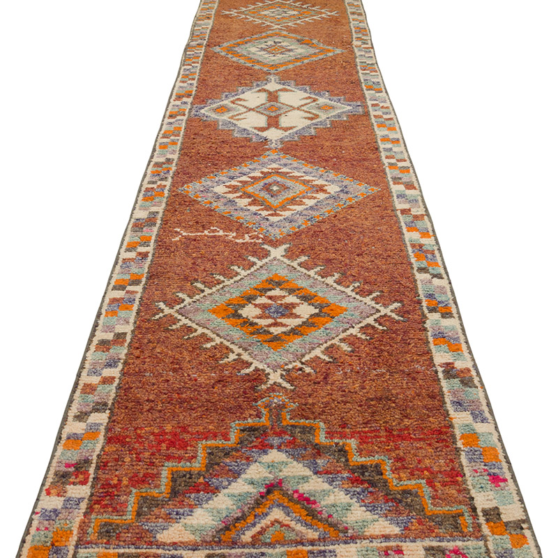 Vintage Anadolu Yolluk - 80 cm x 380 cm - K0085498