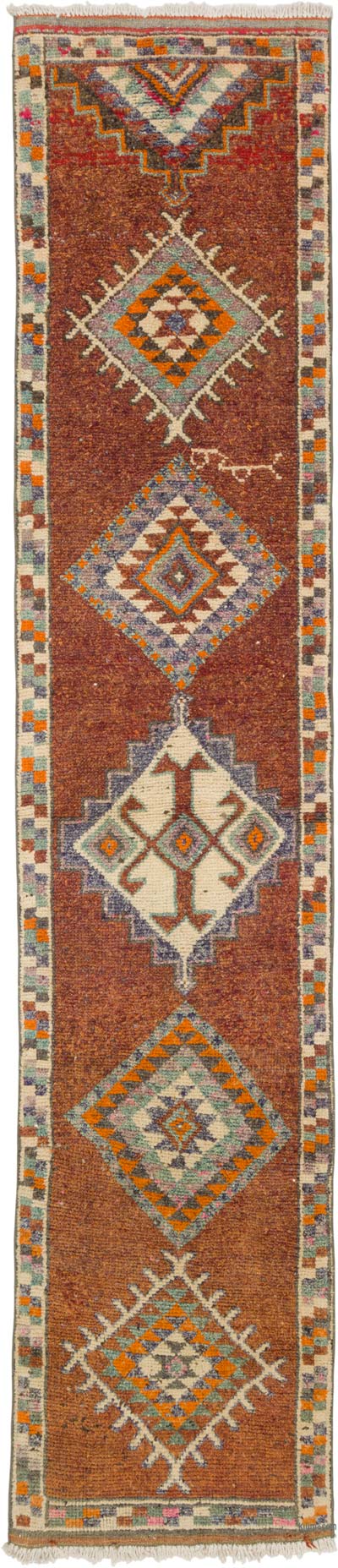 Vintage Anadolu Yolluk - 80 cm x 380 cm