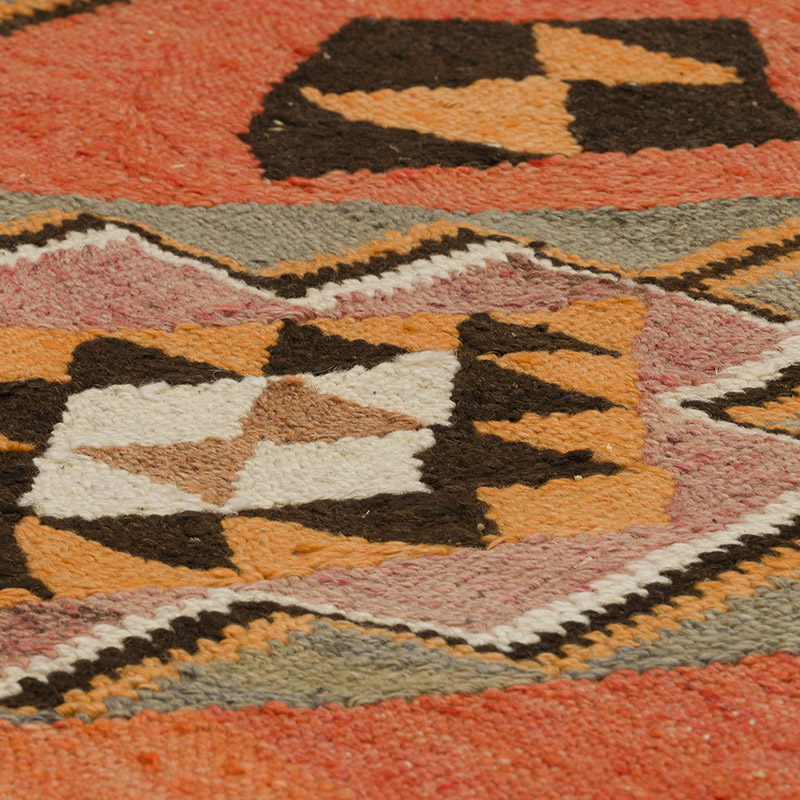 Corredor Vintage Herki Kilim - 79 cm x 276 cm - K0085499