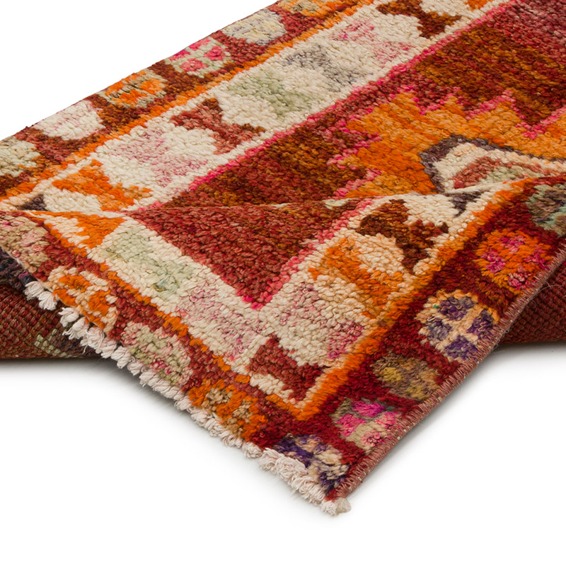 Vintage Tribal Runner Rug - 2' 4" x 14' 7" (28" x 175") - K0085500