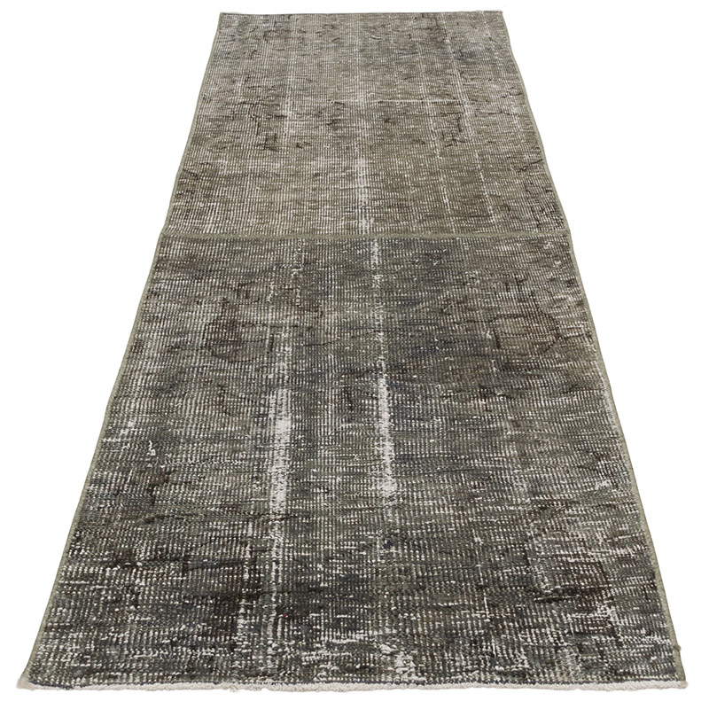 Boyali El Dokuma Vintage Hali Yolluk - 74 cm x 228 cm - K0085501