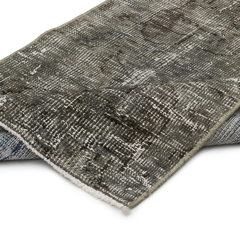 Boyali El Dokuma Vintage Hali Yolluk - 74 cm x 228 cm - K0085501