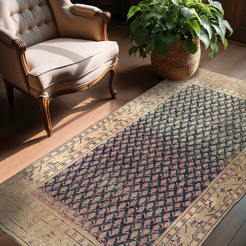 El Dokuma Vintage Hali - 134 cm x 215 cm - K0085502