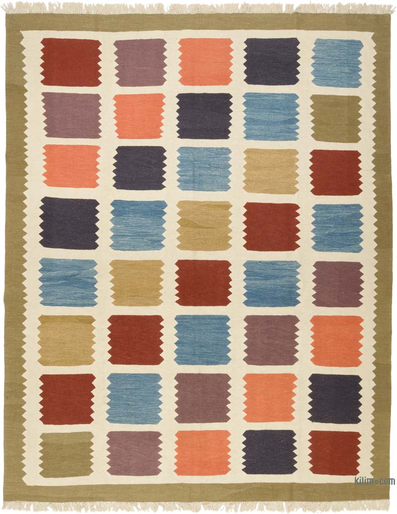Nueva Alfombra Turca Kilim - 275 cm x 344 cm - K0085504
