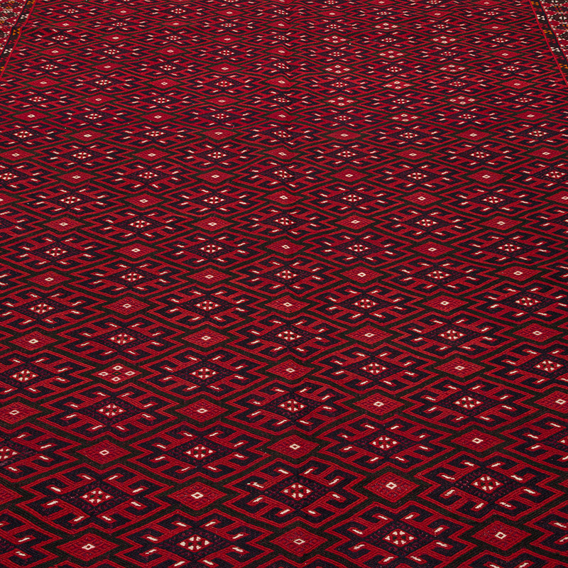 Alfombra Kilom Turkom Vintage Yomut - 198 cm x 387 cm - K0085505