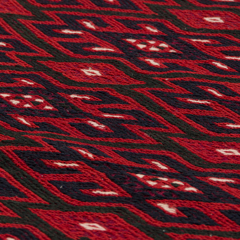 Alfombra Kilom Turkom Vintage Yomut - 198 cm x 387 cm - K0085505