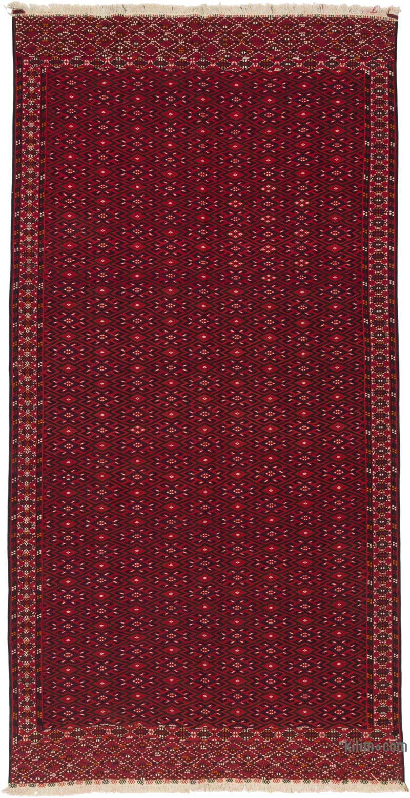 Alfombra Kilom Turkom Vintage Yomut - 198 cm x 387 cm - K0085505