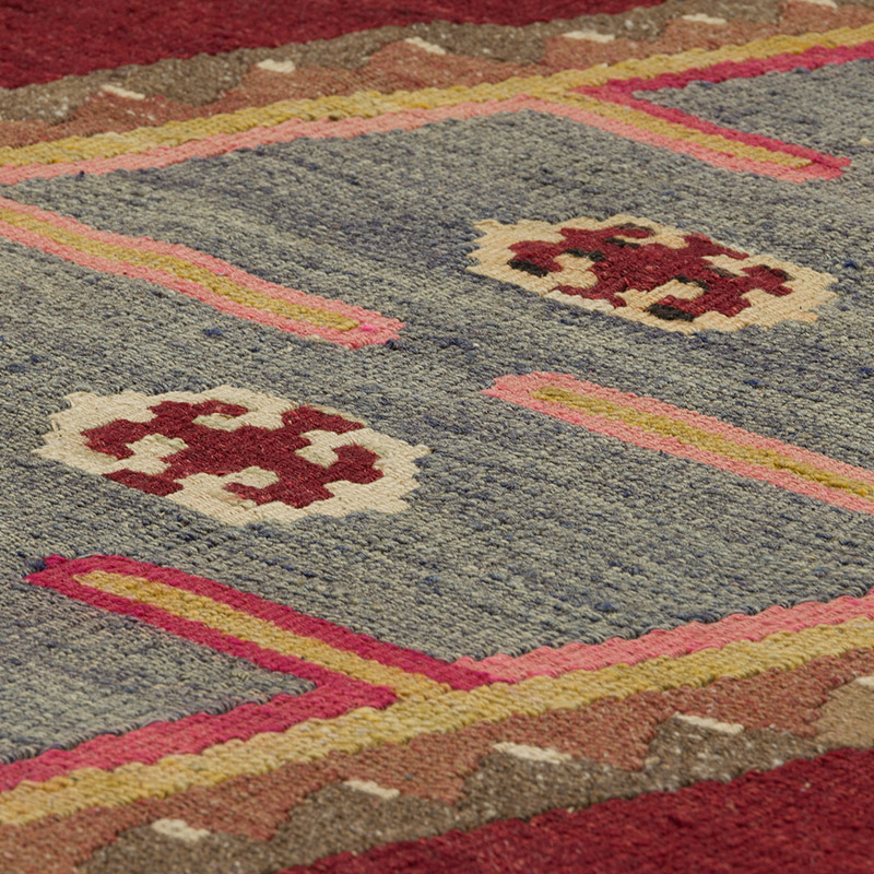 Alfombra Vintage Sarkisla Kilim - 153 cm x 301 cm - K0085509
