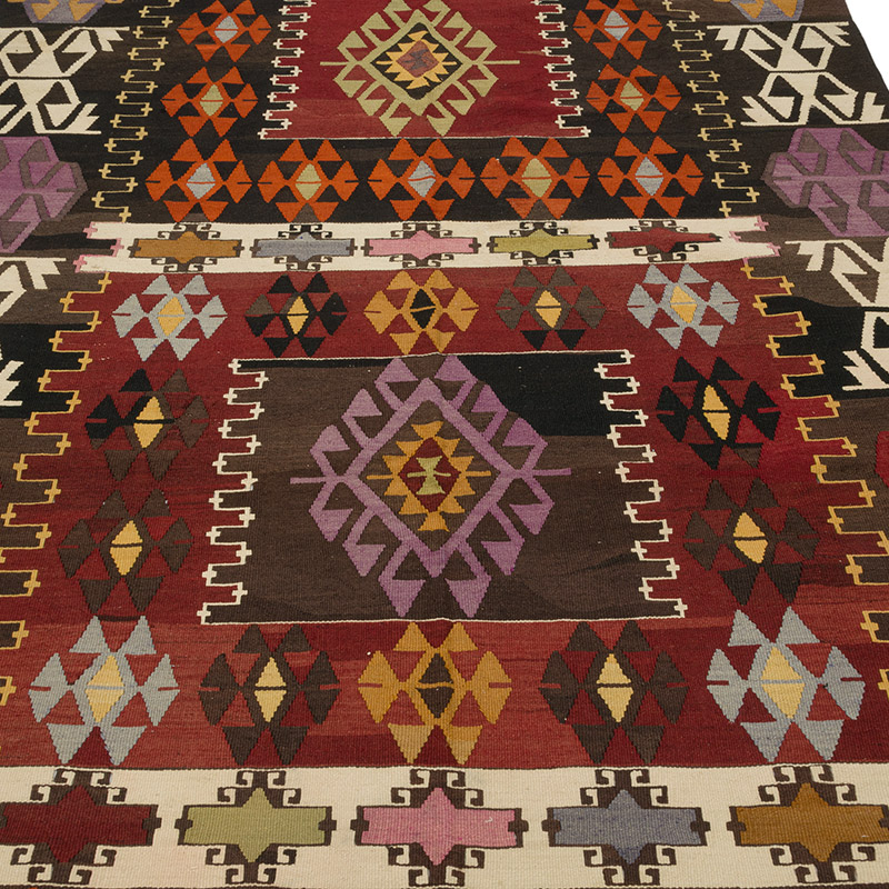 Vintage Karakecili Kilimi - 165 cm x 305 cm - K0085510