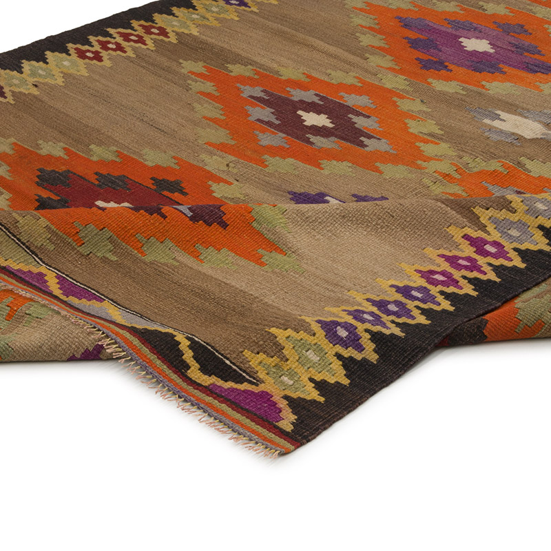 Alfombra Vintage Fethiye Kilim - 163 cm x 266 cm - K0085511