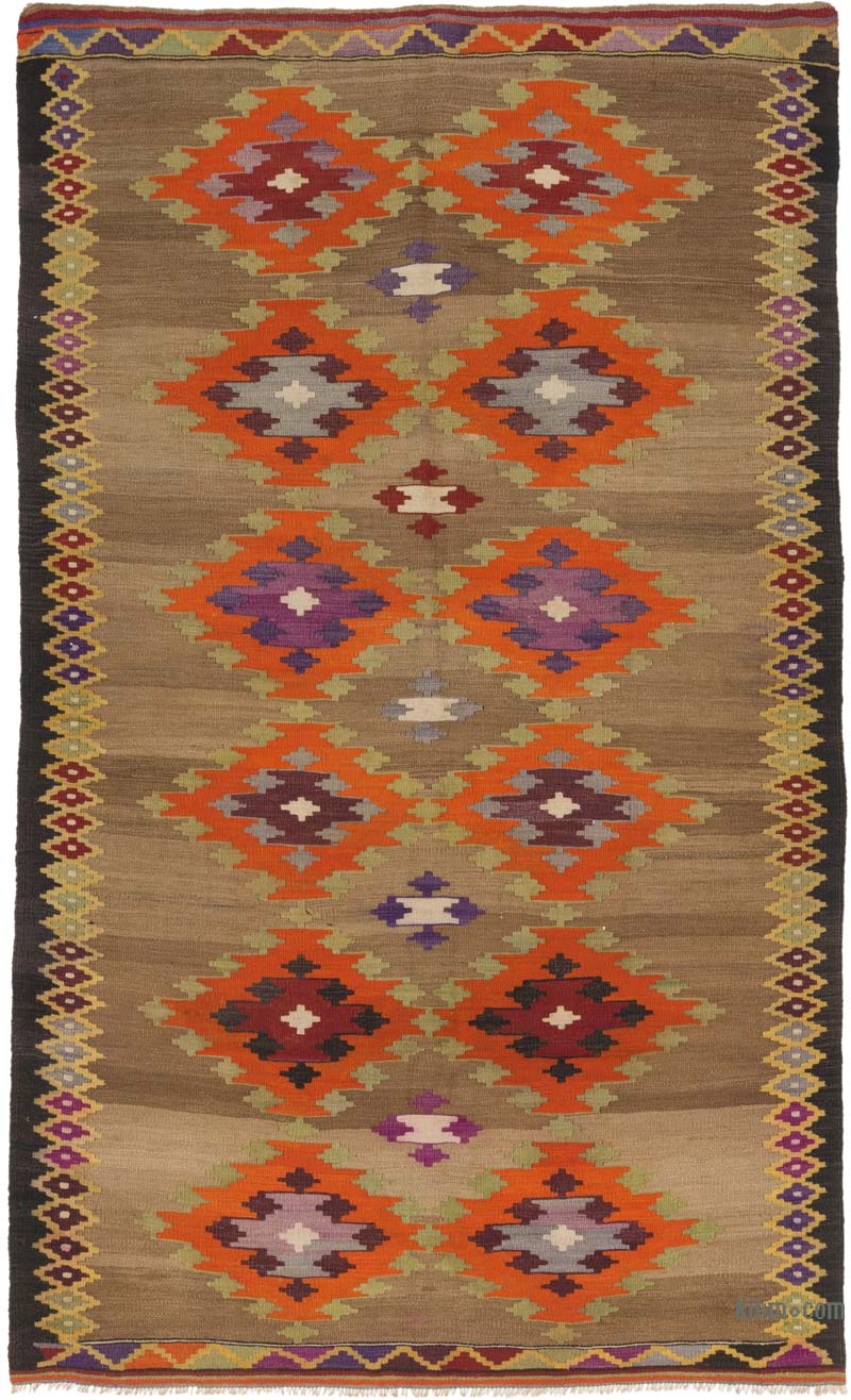 Alfombra Vintage Fethiye Kilim - 163 cm x 266 cm - K0085511
