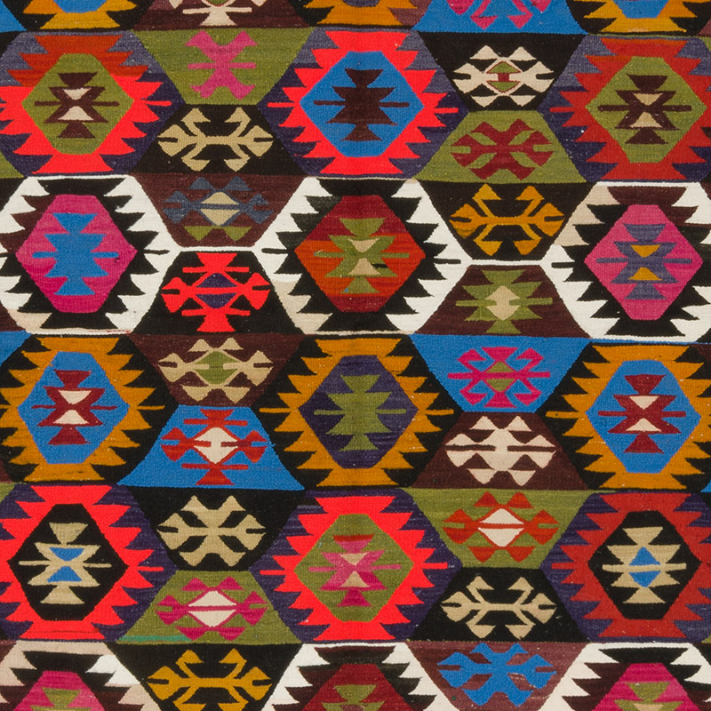 Alfombra Vintage Tavas Kilim - 177 cm x 276 cm - K0085512
