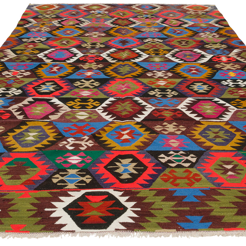 Alfombra Vintage Tavas Kilim - 177 cm x 276 cm - K0085512