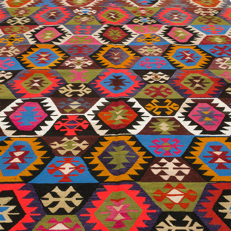 Alfombra Vintage Tavas Kilim - 177 cm x 276 cm - K0085512