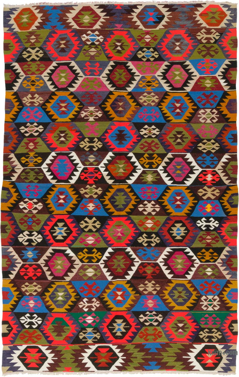 Alfombra Vintage Tavas Kilim - 177 cm x 276 cm - K0085512