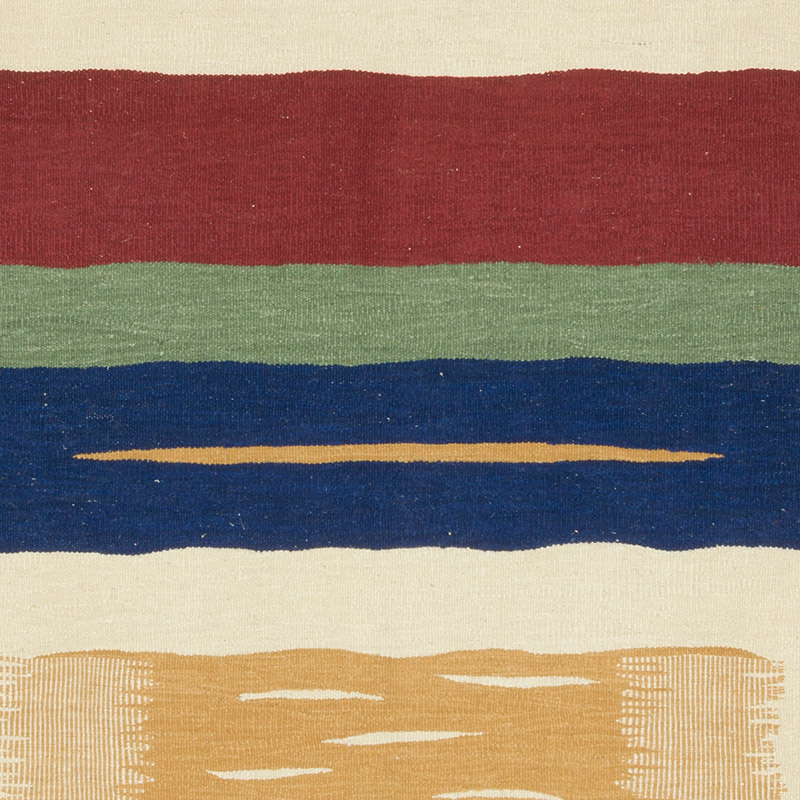 Nueva Alfombra Turca Kilim - 124 cm x 189 cm - K0085516