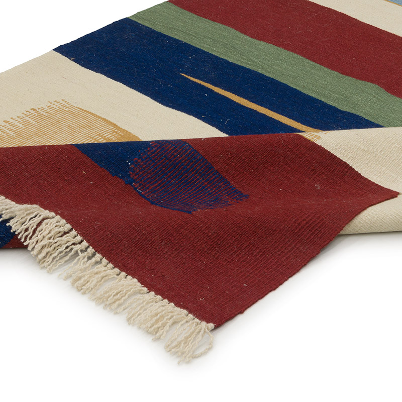 Nueva Alfombra Turca Kilim - 124 cm x 189 cm - K0085516