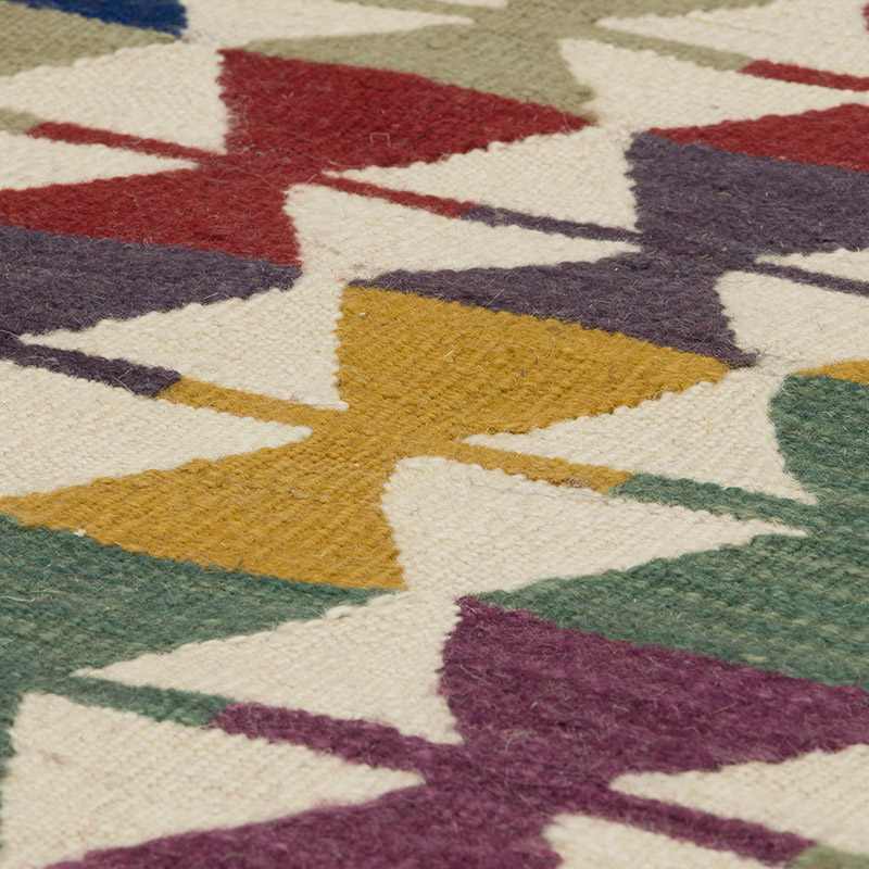 Nueva Alfombra Turca Kilim - 126 cm x 190 cm - K0085517