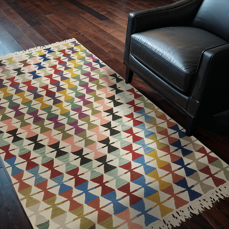 Yeni Kök Boya El Dokuma Kilim - 126 cm x 190 cm - K0085517