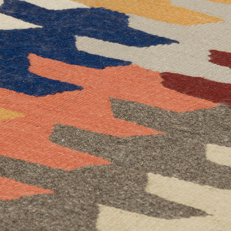 Nueva Alfombra Turca Kilim - 155 cm x 220 cm - K0085518