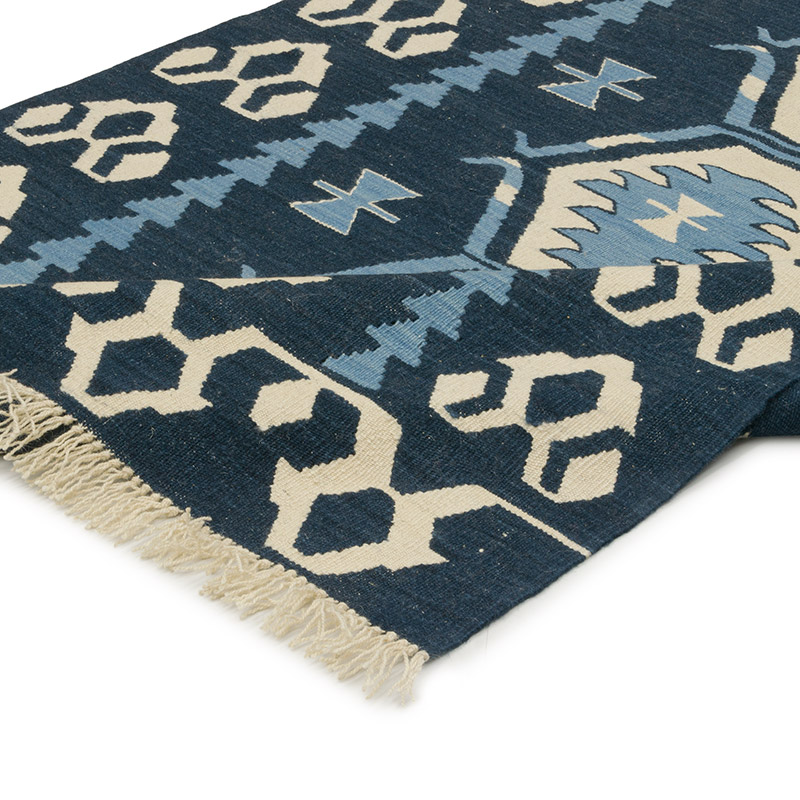Nueva Alfombra Turca Kilim - 127 cm x 191 cm - K0085519