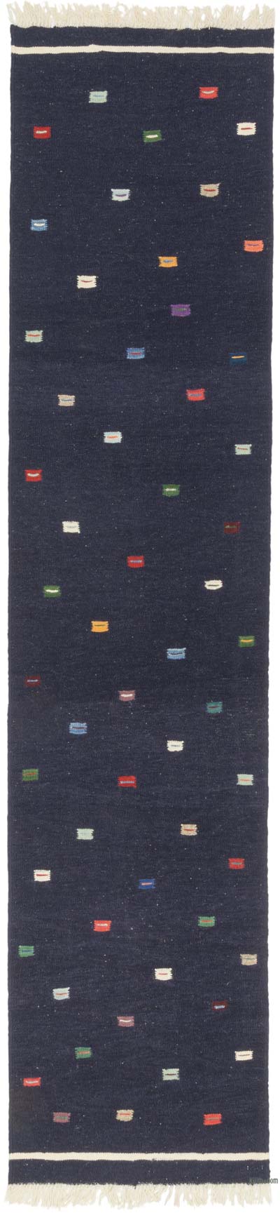 Yeni Kök Boya El Dokuma Yolluk Kilim - 83 cm x 362 cm