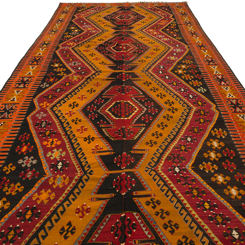 Vintage Malatya Kilimi - 184 cm x 490 cm - K0085533