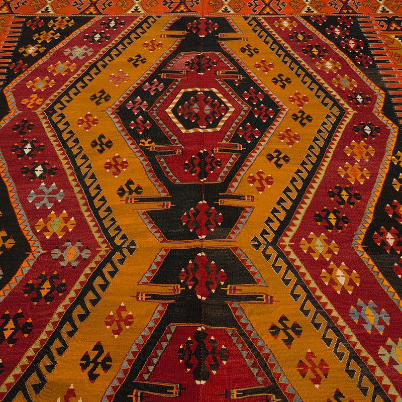 Vintage Malatya Kilimi - 184 cm x 490 cm - K0085533