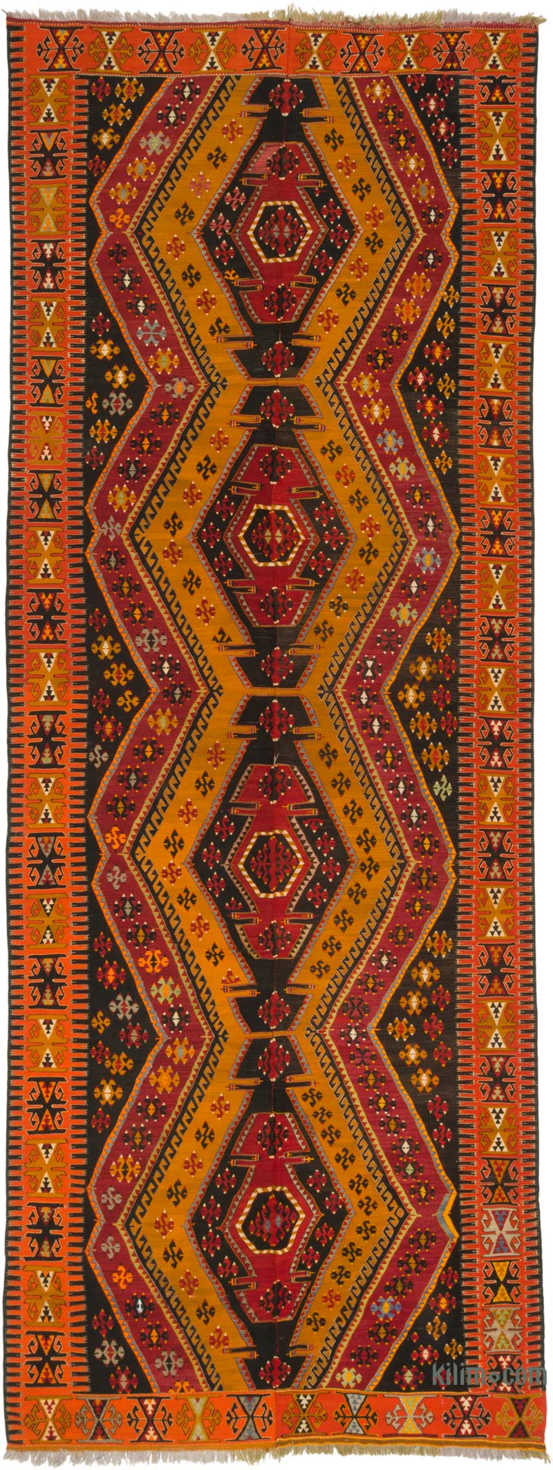 Vintage Malatya Kilimi - 184 cm x 490 cm - K0085533