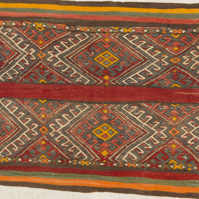 Vintage Sivas Kilim Rug - 3' 11" x 3' 7" (47" x 43") - K0085535