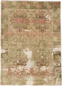 El Dokuma Vintage Halı - 200 cm x 271 cm