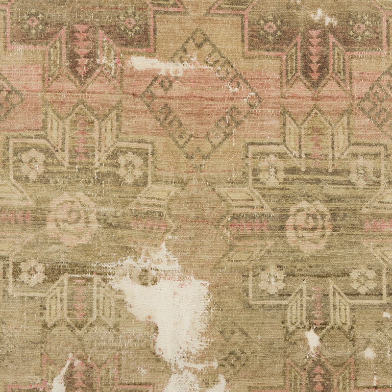 Alfombra Vintage Turca Anudada a Mano - 200 cm x 271 cm - K0085538