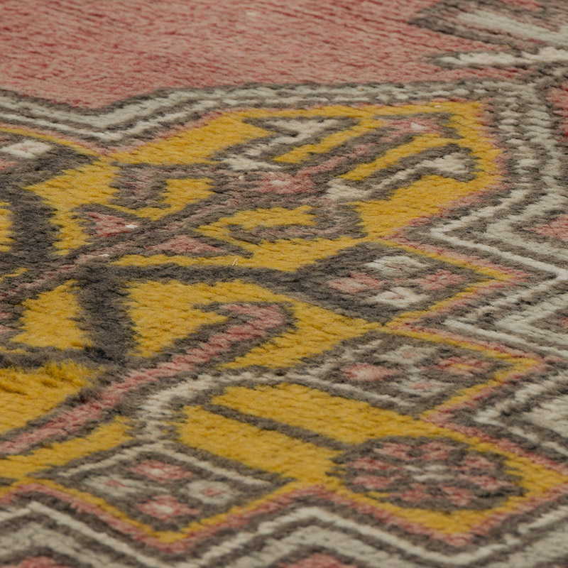 Alfombra Vintage Turca Anudada a Mano - 120 cm x 210 cm - K0085540