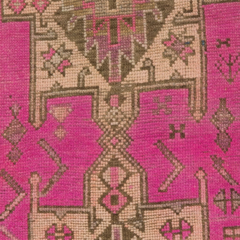 Vintage Turkish Hand-Knotted Rug - 2' 2" x 11'  (26" x 132") - K0085541