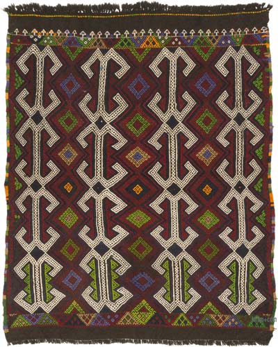 Vintage Anadolu Cicim - 114 cm x 136 cm