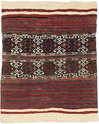 Alfombra Vintage Malatya Kilim - 127 cm x 155 cm