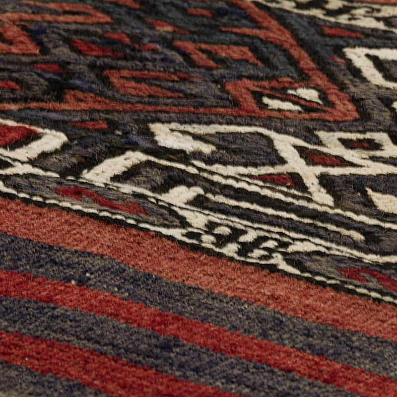 Vintage Malatya Kilim Rug - 4' 2" x 5' 1" (50" x 61") - K0085544