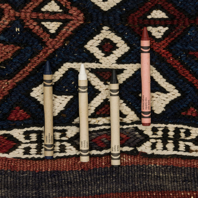 Vintage Malatya Kilim Rug - 4' 2" x 5' 1" (50" x 61") - K0085544