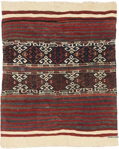 Alfombra Vintage Malatya Kilim - 127 cm x 155 cm