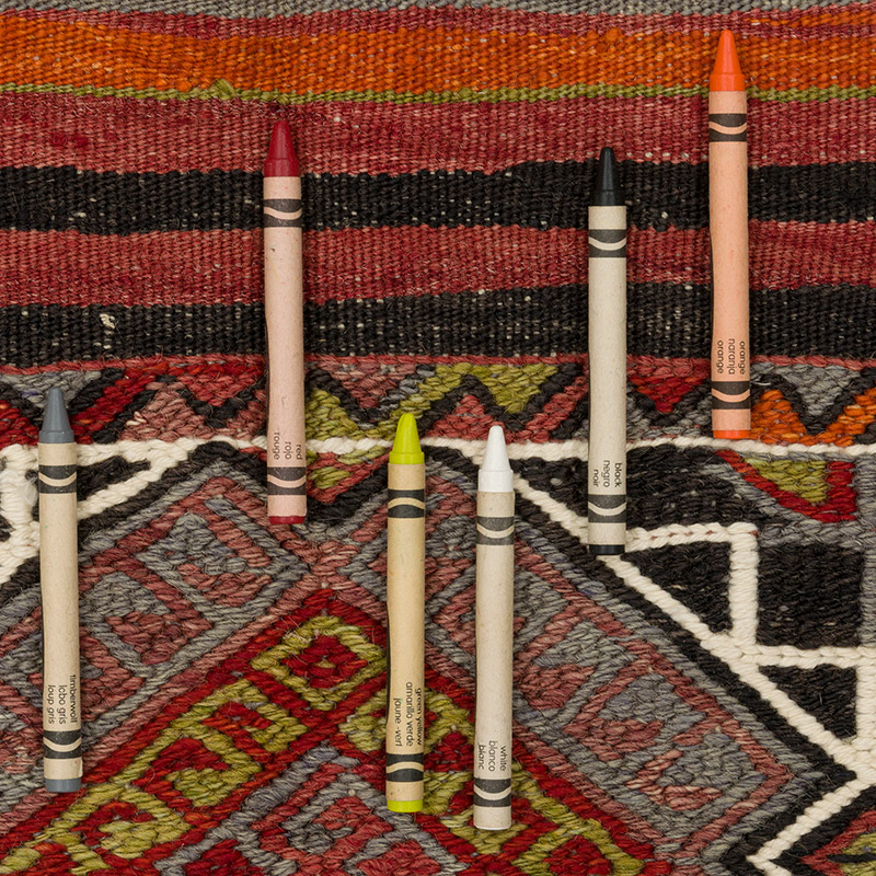 Alfombra Vintage Afyon Kilim - 115 cm x 154 cm - K0085547