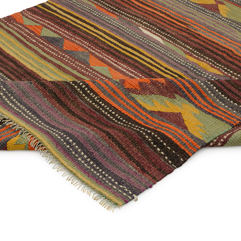 Vintage Konya Kilim Rug - 4' 11" x 7' 3" (59" x 87") - K0085549