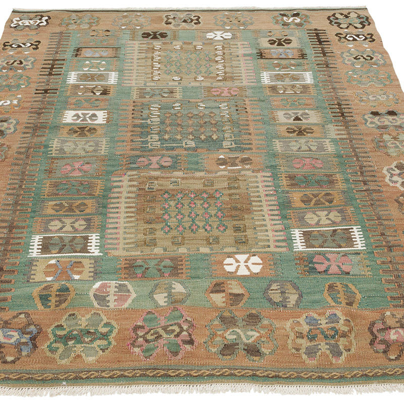 Alfombra Vintage Aydin Kilim - 108 cm x 150 cm - K0085553