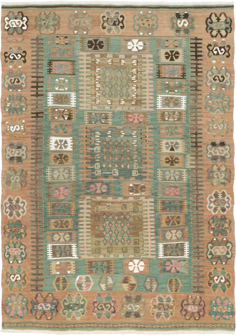 Alfombra Vintage Aydin Kilim - 108 cm x 150 cm - K0085553