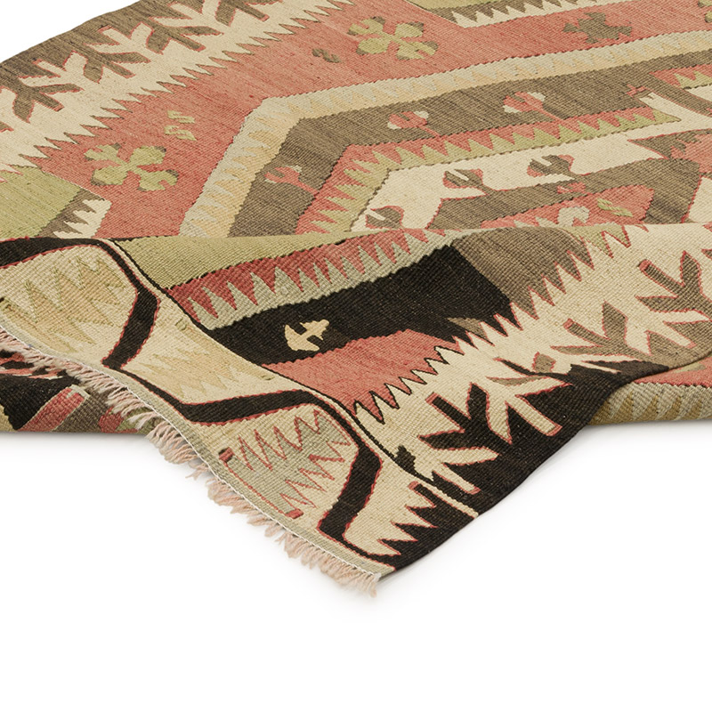 Alfombra Kirsehir Kilim Vintage - 110 cm x 243 cm - K0085556